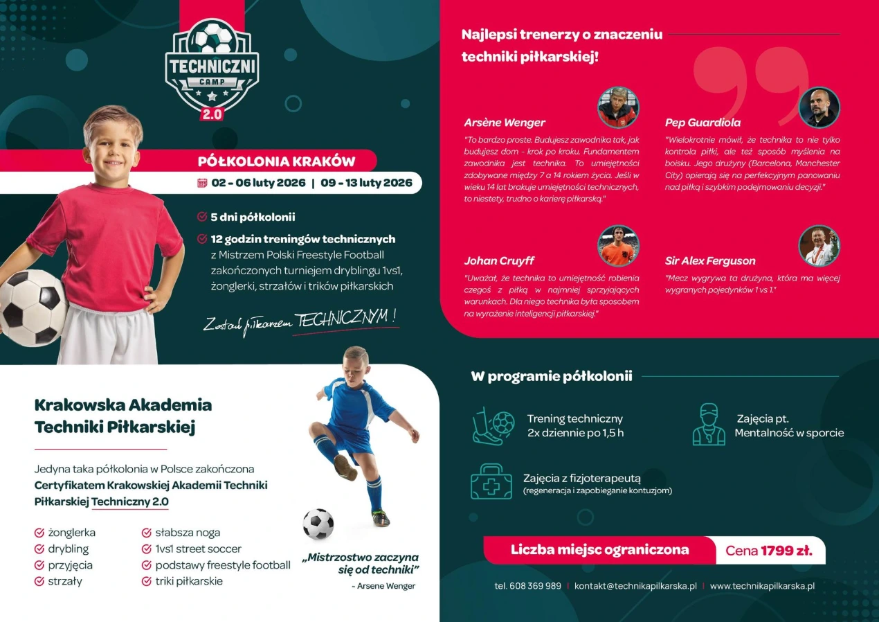 Szczegóły półkolonii Piłkarskiej